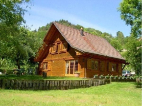 Chalet chaleureux Lalaye, cheminée